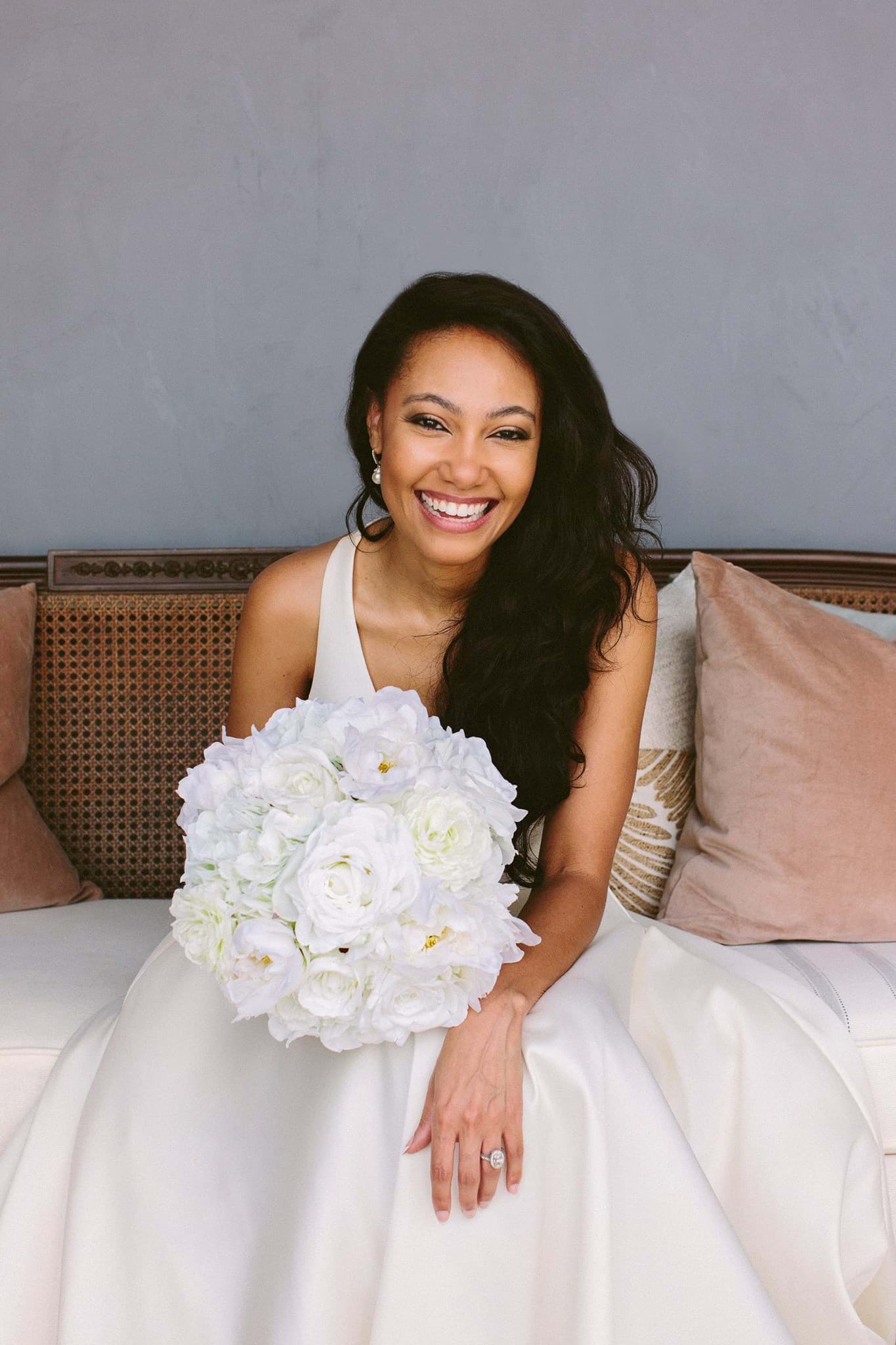 Picture of Audrey Bridal Bouquet (Round) 