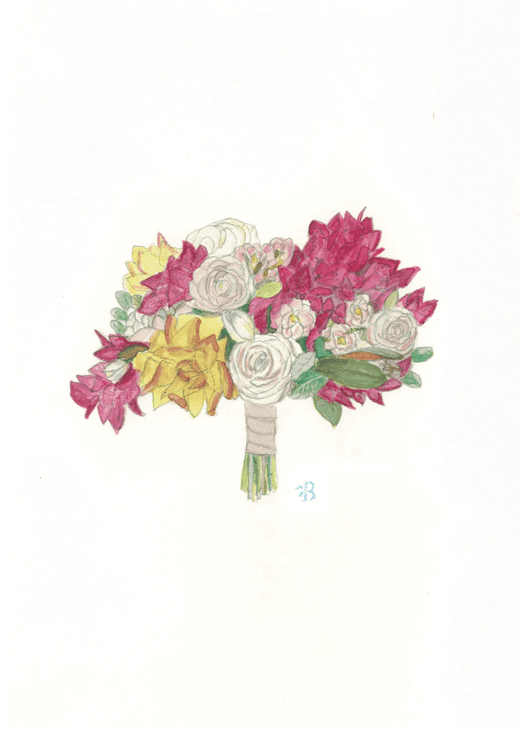 Picture of Gemma Watercolor Print