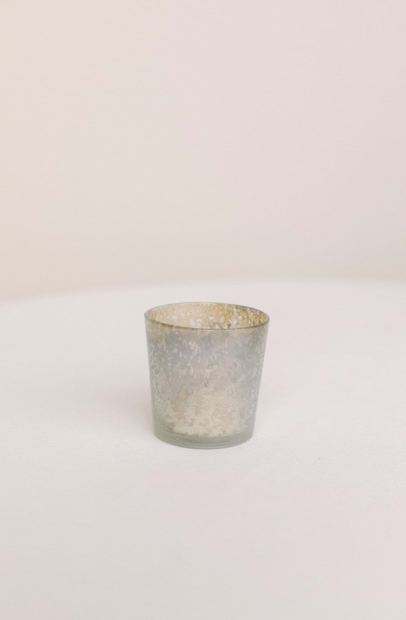 Picture of White Glass Votives (Set of 12)