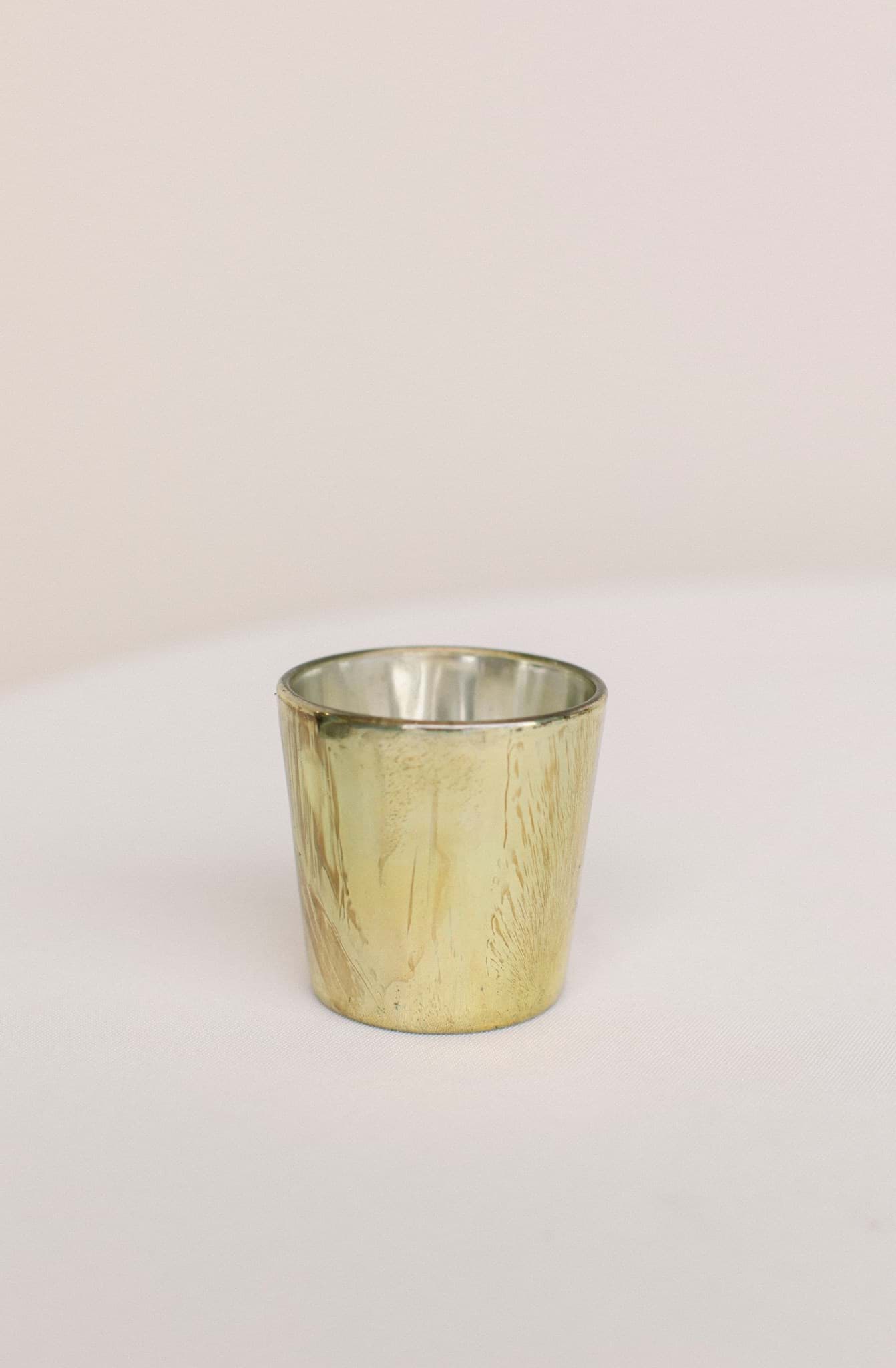 Picture of Gold Glass Votives (Set of 12)