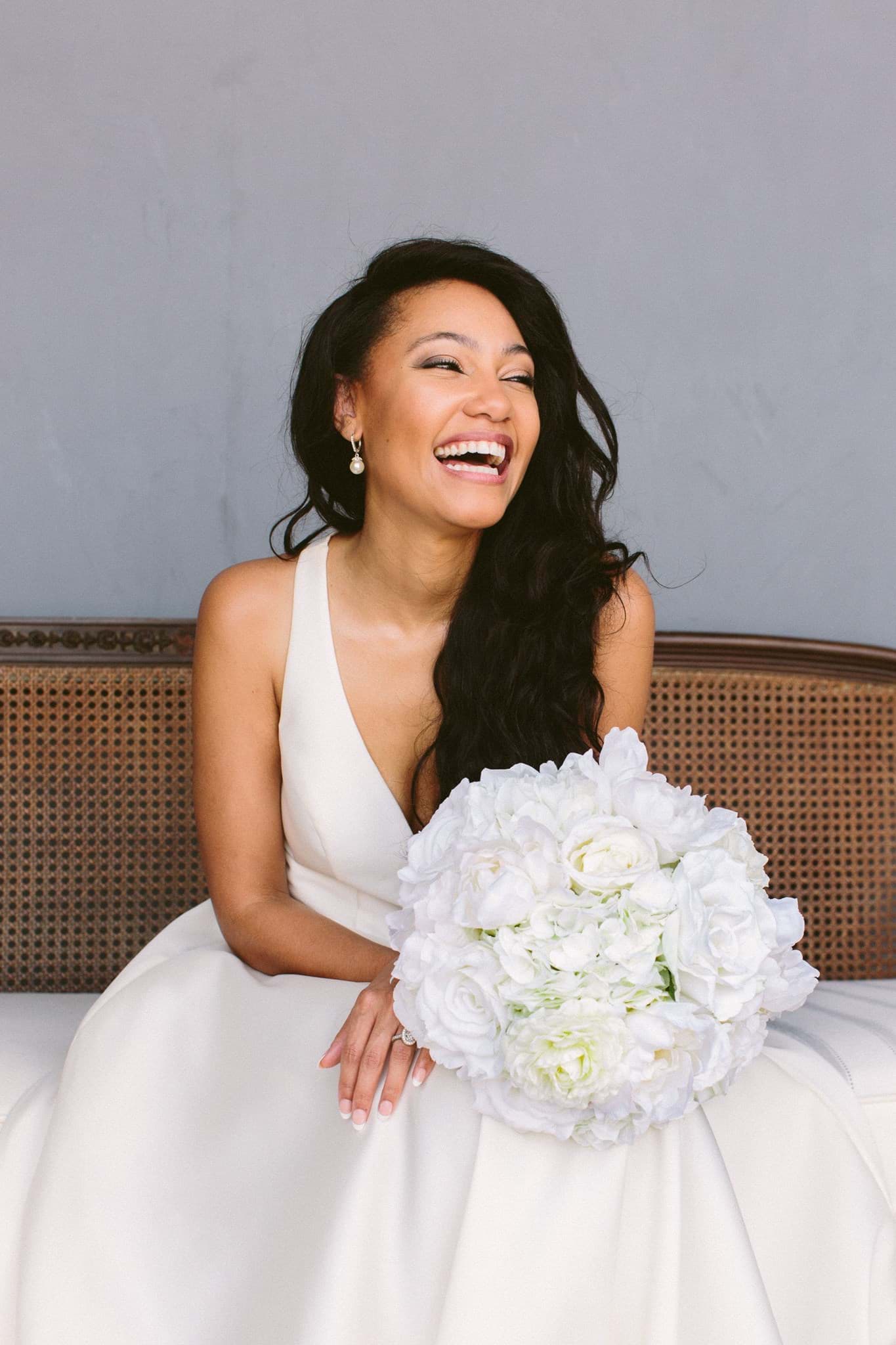 Picture of Audrey Bridal Bouquet (Round) 