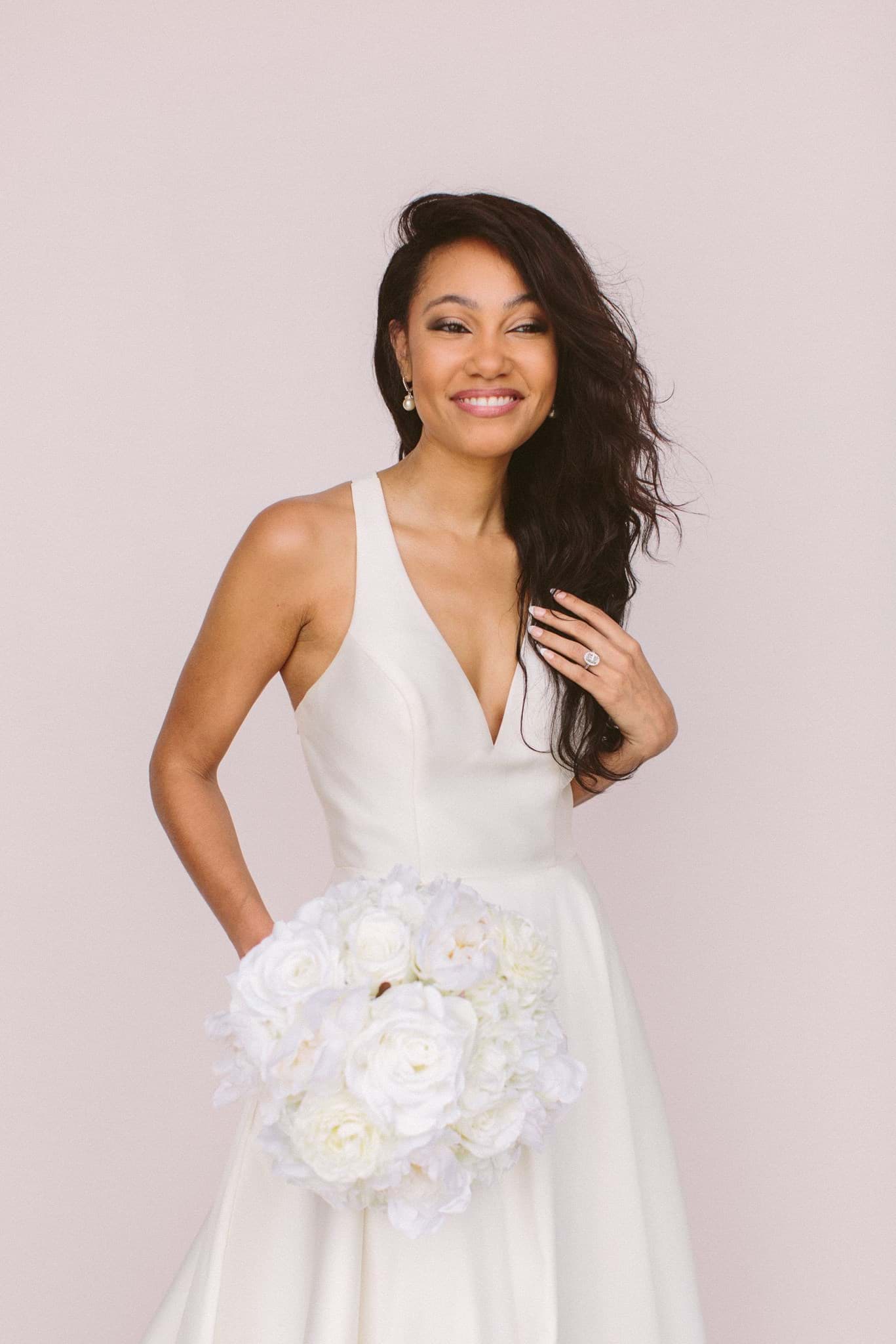 Picture of Audrey Bridal Bouquet (Round) 