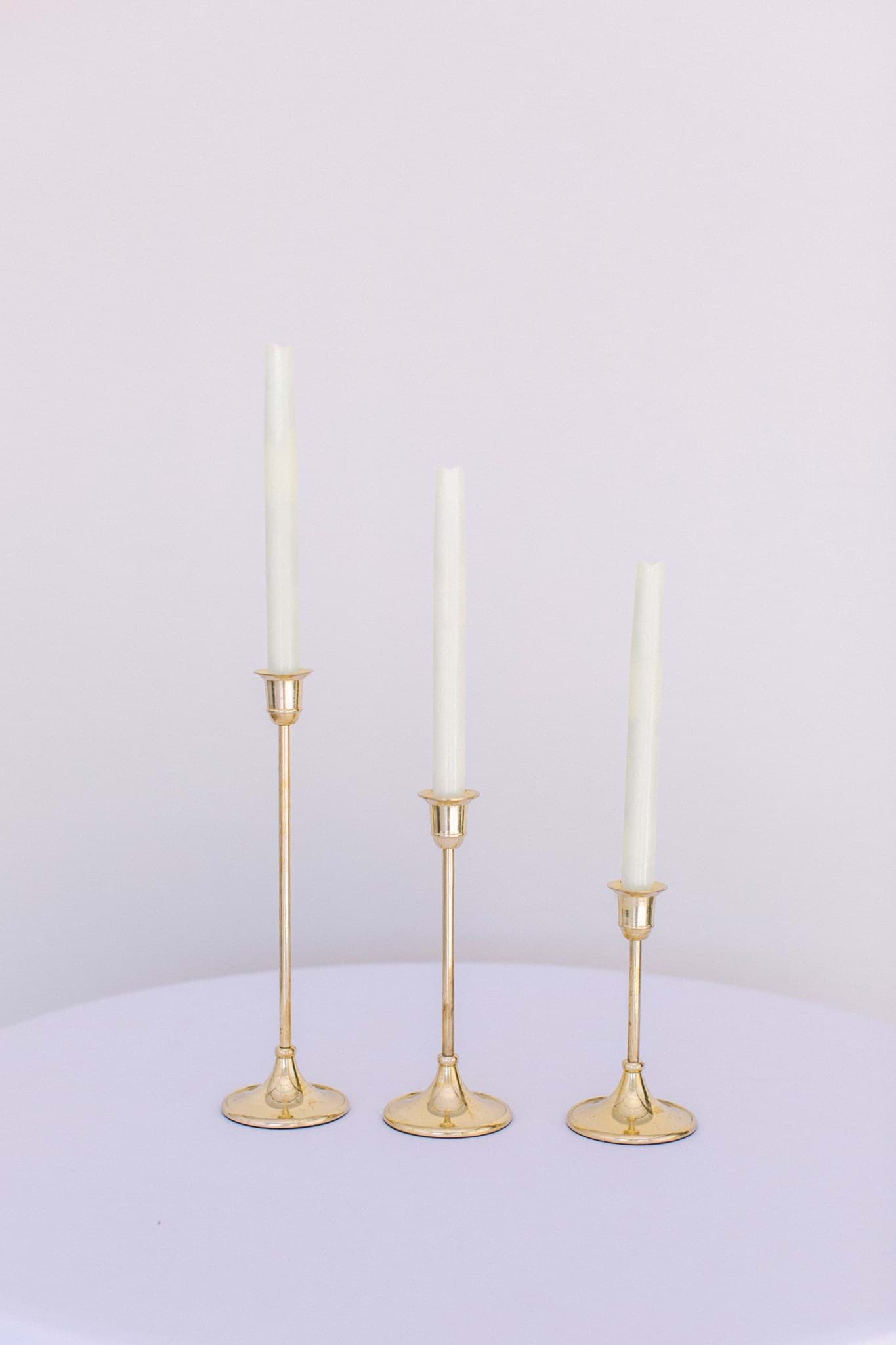Picture of Classic Candlesticks Set of 3 (Gold)