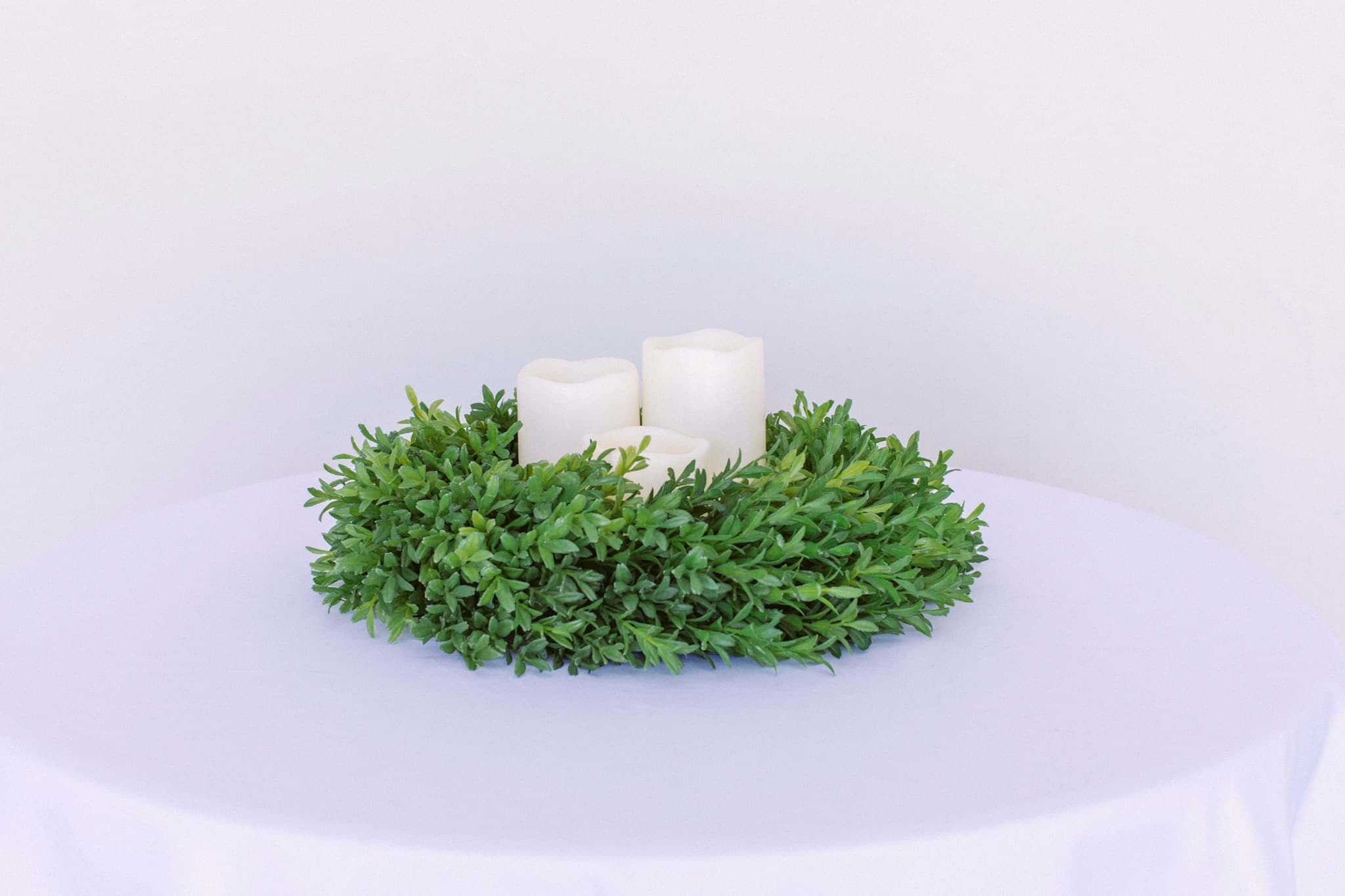 Picture of Round Tea Leaf Wreath