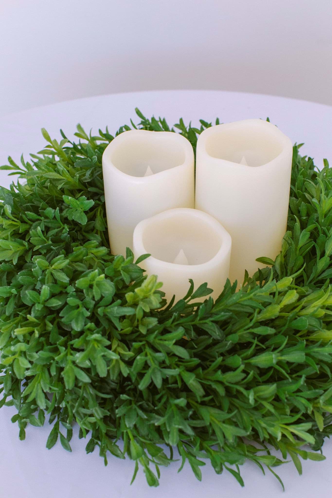 Picture of Round Tea Leaf Wreath