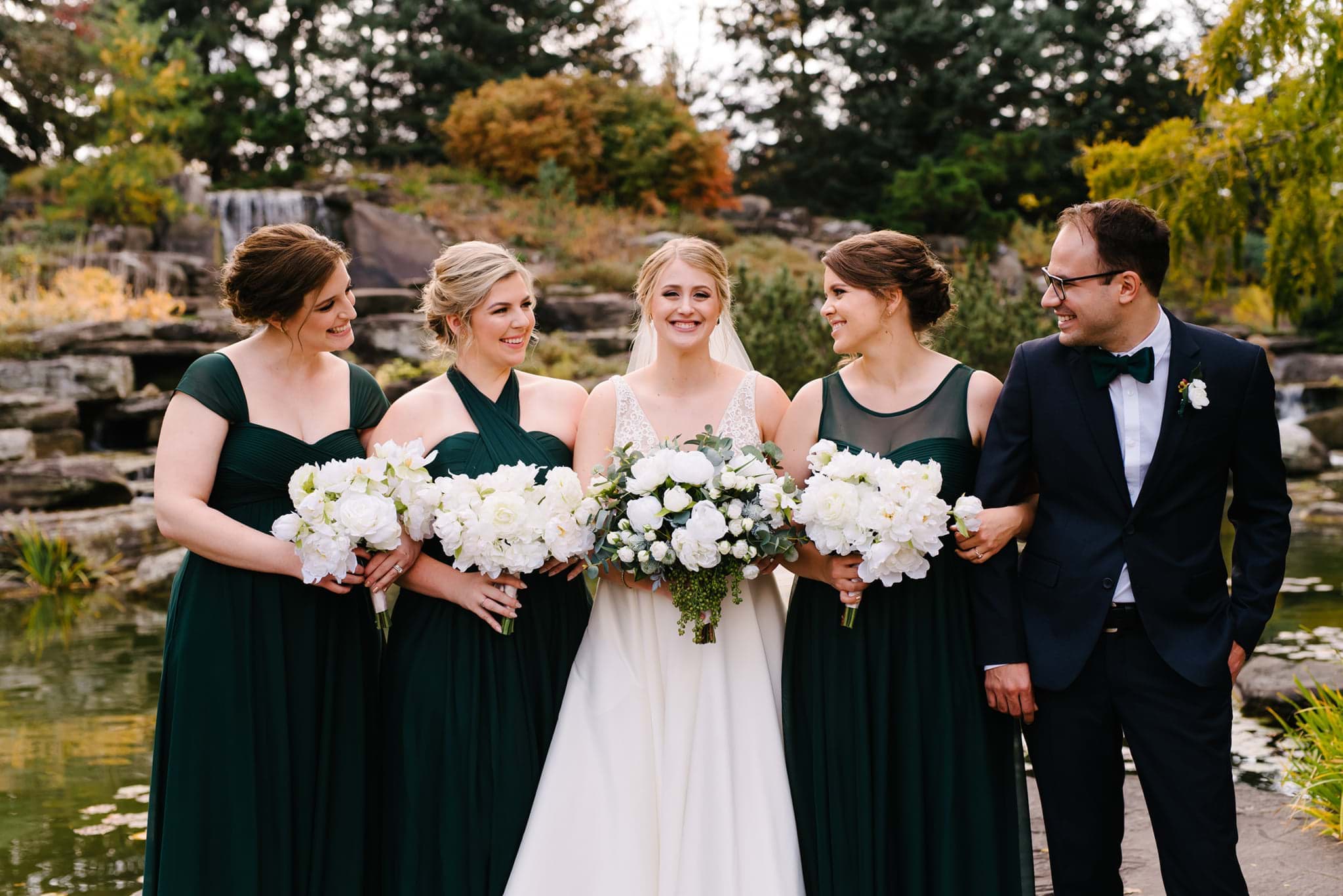 Picture of Audrey Bridesmaid Bouquet (Hand-tied)