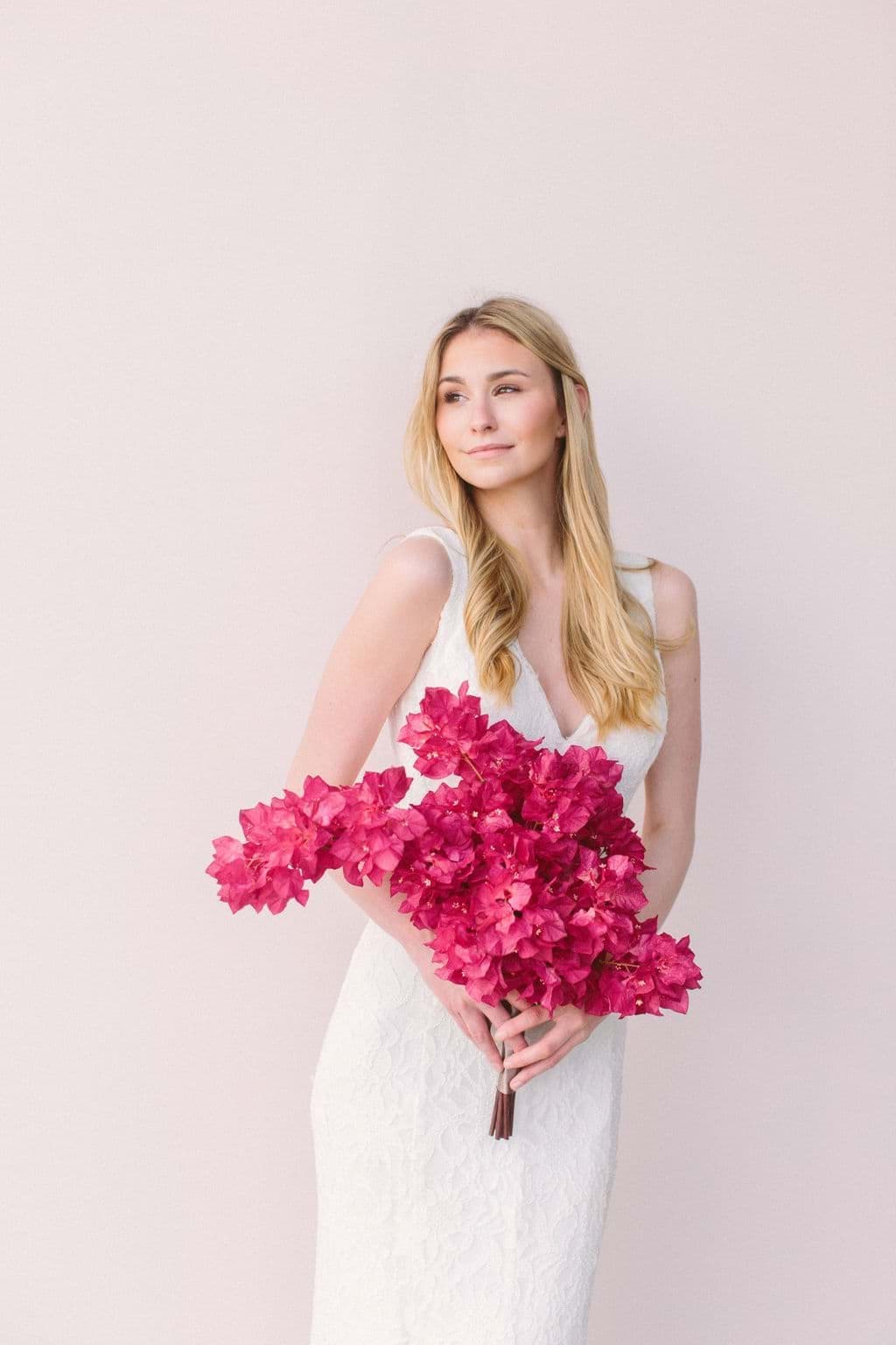 Picture of Gemma Bridal Bouquet (Bougainvillea)