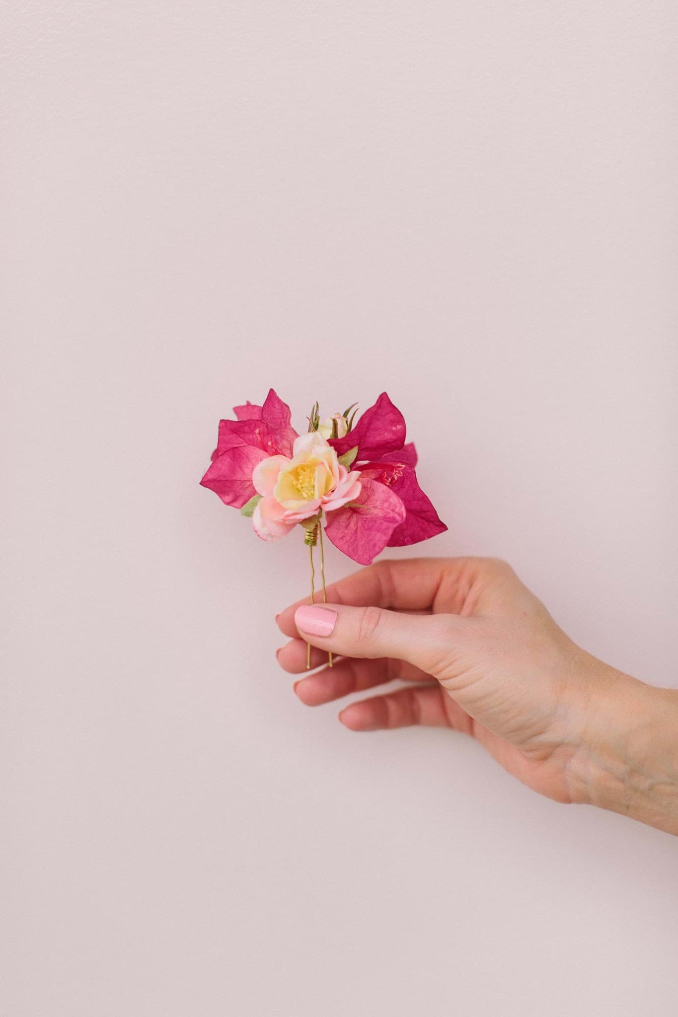 Picture of Gemma Floral Hairpin